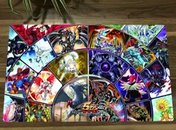 WVICM EDISON FORMAT Table Format TCG CCG Mouse Pad Trading Card Game Mat & Bag - Image 1