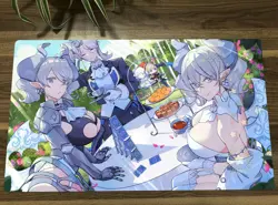 WVICM Playmat Labrynth of the Silver Castle TCG CCG Pad Trading Card Game Mat - Image 1