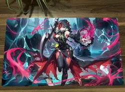 WVICM Playmat Diabellestarr the Dark Witch TCG CCG Trading Card Game Play Mat - Image 1