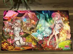 WVICM Playmat Traptrix Rafflesia TCG CCG Play Pad Trading Card Game Mat & Bag - Image 1