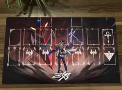 WVICM Duel Playmat Slifer the Sky Dragon TCG CCG Pad Trading Card Game Mat &Bag - Image 1