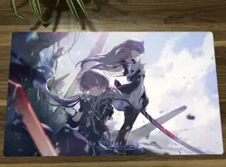 WVICM Playmat Sky Striker Ace - Raye & Roze TCG CCG Trading Card Game Mat & Bag - Image 1