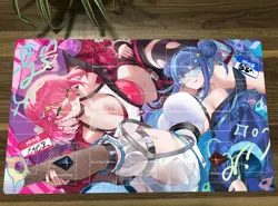 WVICM Duel Playmat Evil Twin Kisikil & Lilla TCG CCG Pad Trading Card Game Mat - Image 1