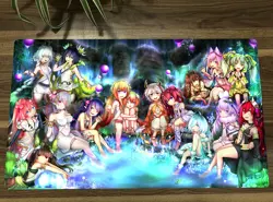 WVICM Girls Playmat Traptrix Deck TCG CCG Pad Trading Card Game Mat Mousepad - Image 1