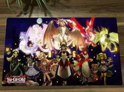 WVICM OCG Playmat Dragonmaid Deck TCG CCG Pad Trading Card Game Mat Mousepad - Image 1