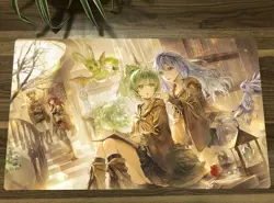 WVICM Playmat Wynn the Wind Charmer & Eria TCG CCG Pad Card Game Mat Mousepad - Image 1