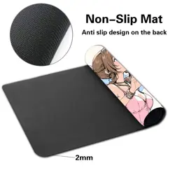 Final Fantasy Playmat Tifa Lockhart Aerith Gainsborough TCG Card Game Mat Pad - Image 3