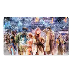 Final Fantasy XIII Table Playmat TCG CCG FF Pad Trading Card Game Mat Mousepad - Image 1