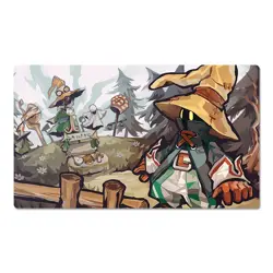 Final Fantasy IX Table Playmat Vivi Ornitier TCG CCG Trading Card Game Mat Pad - Image 1