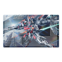 Gundam Table Playmat X-EX01 Gundam Calibarn TCG CCG Pad Trading Card Game Mat - Image 1