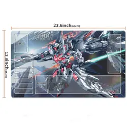 Gundam Table Playmat X-EX01 Gundam Calibarn TCG CCG Pad Trading Card Game Mat - Image 2