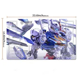 Gundam Aerial Table Playmat XVX-016 TCG CCG Gaming Pad Trading Card Game Mat - Image 2
