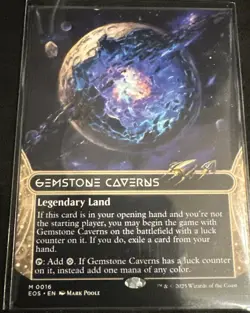 Gemstone Caverns (0016) (Borderless) Edge of Eternities: Stellar Sights NONFOil - Image 1