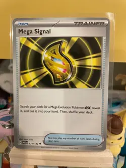 Mega Signal (121/132) x4 - Mega Evolutions - Pokemon TCG - NM - Image 2