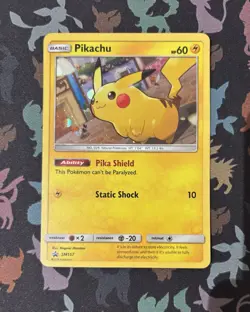 Pikachu Sun & Moon Black Star Promo 2018 Poke Ball Collection Holo SM157 Pokemon - Image 5