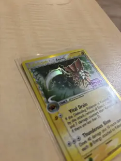 Pokemon Kabutops 9/110 EX Holon Phantoms Reverse Holo Stamped Gold Letter - Image 2