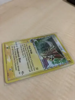 Pokemon Kabutops 9/110 EX Holon Phantoms Reverse Holo Stamped Gold Letter - Image 3