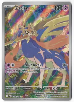 Pokemon | Zacian | 100/094 | Phantasmal Flames | Illustration Rare | NM/M - Image 1