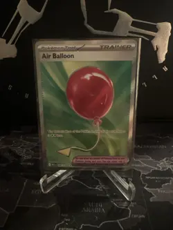 2025 Pokemon Mega Evolution MEG EN Air Balloon Ultra Rare #166/132 - Image 1