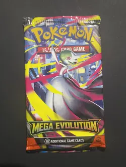 (ULTRA HEAVY) 22.81g Pokemon TCG Mega Evolution Booster Pack BRAND NEW SEALED - Image 2