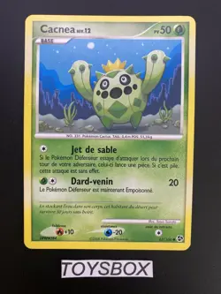 Carte Pokemon Cacnea 62/106 / Bloc DP Duels Au Sommet / Exc FR - Image 2