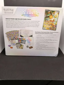 Prismatic Evolutions Pokemon Center Exclusive Elite Trainer Box Factory Sealed - Image 3