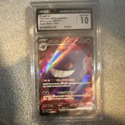 Pokemon CGC 10 Gengar ex Wild Force Japanese Super Rare Holo 2024 088/071 - Image 1
