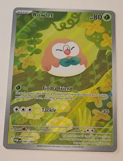 Pokemon TCG: Perfect Order - ROWLET 090/088 - Illustration Rare (IR) - MINT - Image 3