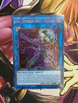 Yu-Gi-Oh! Sky Striker Ace - Azalea Secret Rare BLMR-EN052 1st Edition Near Mint - Image 1