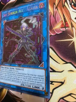 Yu-Gi-Oh! Sky Striker Ace - Azalea Secret Rare BLMR-EN052 1st Edition Near Mint - Image 3