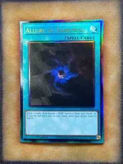 Yugioh Allure of Darkness RA03-EN055 Prismatic Ultimate Rare 1st Ed NM - Image 1