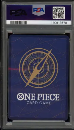 One Piece CCG Monkey.D.Luffy 1st Anniversary Signature Japanese ST01-012 PSA 10 - Image 2