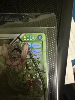 RORONOA ZORO 2026 ONE PIECE JPN SERIALIZED TOP PRIZE ASIA /1850 - Image 2