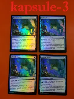 4x Bubble Snare | FOIL | Zendikar Rising | MTG MAGIC CARDS - Image 1