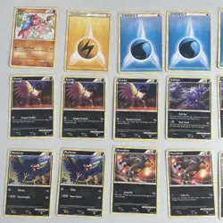 Pokemon TCG 2010 HGSS Undaunted Lot of 36 Cards w Eevee Raichu + 20 Energy Cards - Image 3