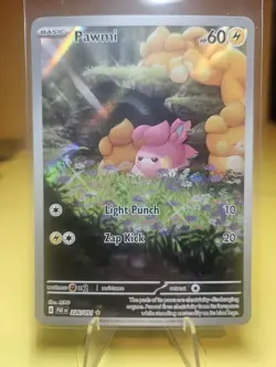 Pawmi 226/091 Illustration Rare Pokemon Card TCG Paldean Fates Scarlet & Violet - Image 1