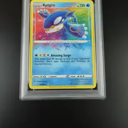 PSA 10 Kyogre 021/072 Pokemon Shining Fates Amazing Rare Holo Graded Card - Image 3