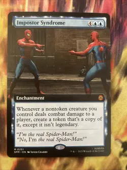 Impostor Syndrome - MTG - Marvel Spider-Man MYTHIC #0251 (NM, NONFOIL) - Image 1