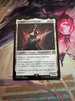 Beatrix, Loyal General 554 Rare FINAL FANTASY Magic: The Gathering Near Mint - Image 1