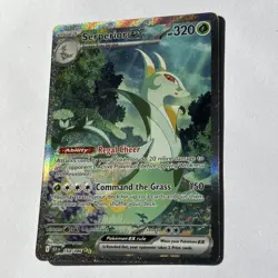 Pokemon TCG Serperior EX Special Illustration Rare Black Bolt Sir 164/086 - Image 1