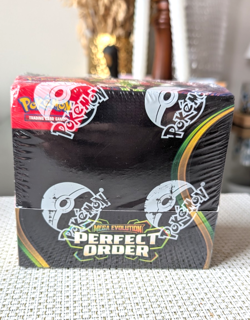 Pokemon Mega Evolution Perfect Order Booster Box Sealed - Image 1