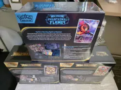 Pokemon ETB Lot 3 Mega Evolution Phantasmal Flames - Image 2