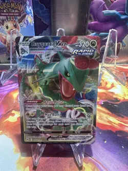 Pokemon TCG Rayquaza VMAX Crown Zenith 101/159 Ultra Rare Full Art Holo 320 HP - Image 1