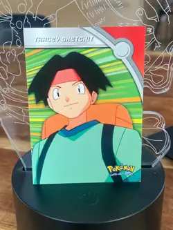 Tracey Sketchit HV8 - Pokemon 2000 Topps TV Heroes & Villians - Canadian Seller! - Image 1
