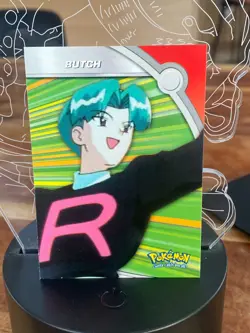 Butch HV10 - Pokemon 2000 Topps TV Heroes & Villians - Blue Logo - Image 1