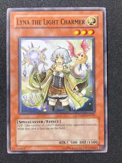 Yugioh- 1X Lyna the Light Charmer - Common - Unlimited - TSHD-EN024 - Light Play - Image 1