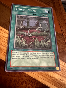 Venom Swamp TAEV-EN051 1st Edition Common PL + BONUS - Image 1