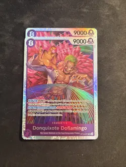 Donquixote Doflamingo SR OP10-071 Royal Blood One Piece CCG English Foil - Image 1