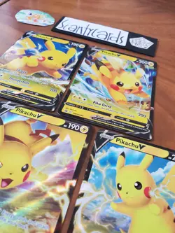 Pokemon Pikachu V Lover Card Set Mini Collection - Image 4