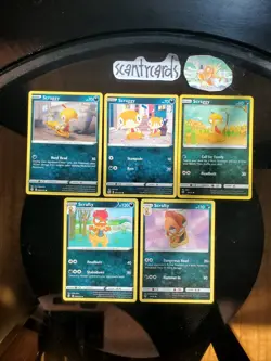 Pokemon Scraggy And Scrafty Lover Card Set Mini Collection - Image 1